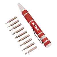 Amtech 9-In-1 Screwdriver Bit Set